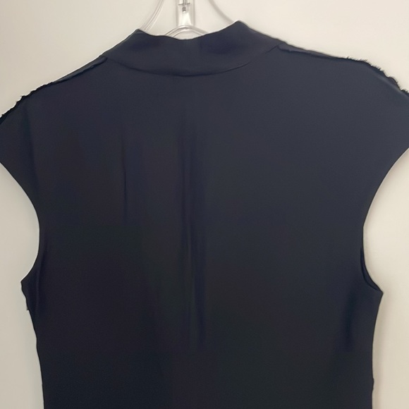 Helmut lang black drapey dress size 8 - Picture 7 of 7